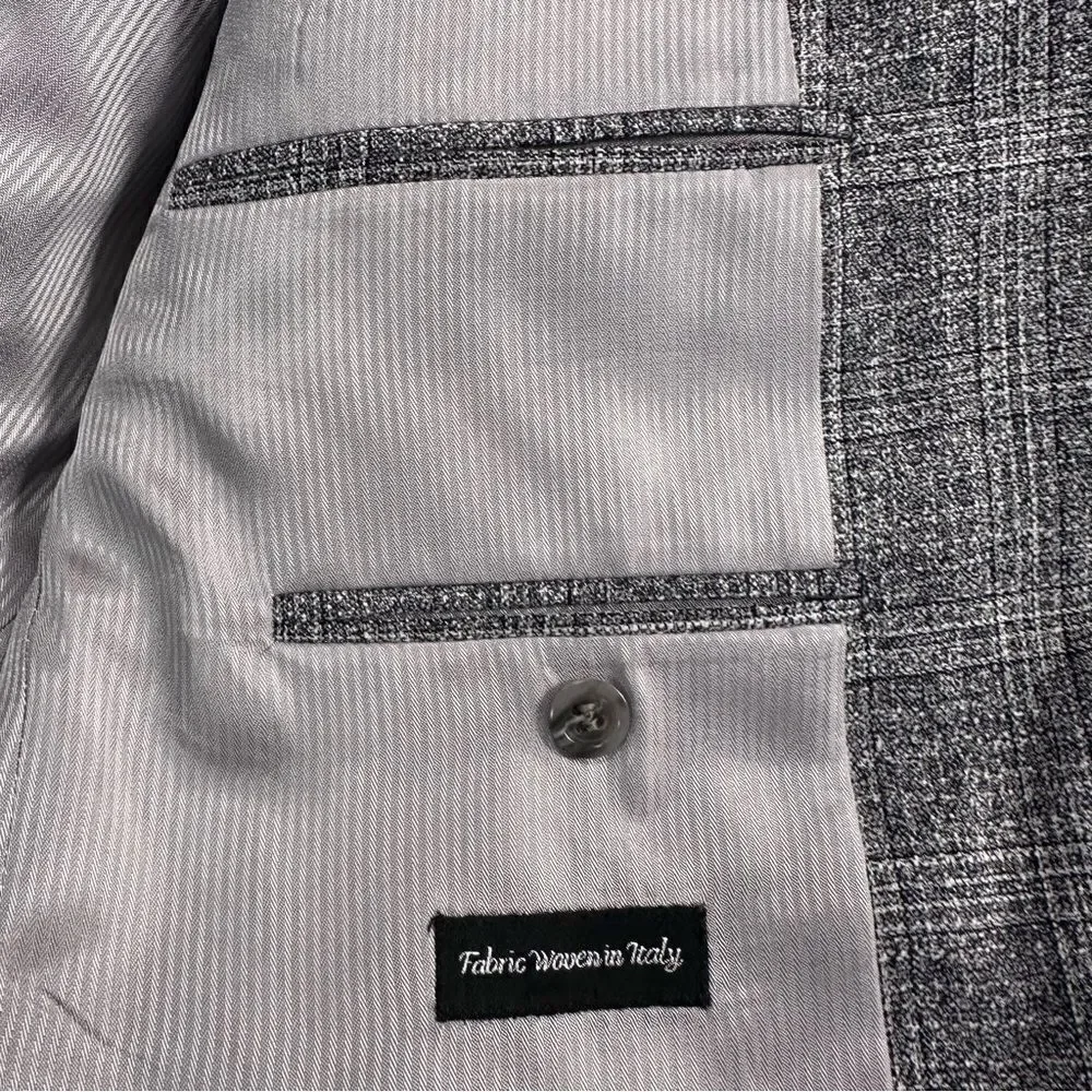Jack Victor GREY PLAID sport coat